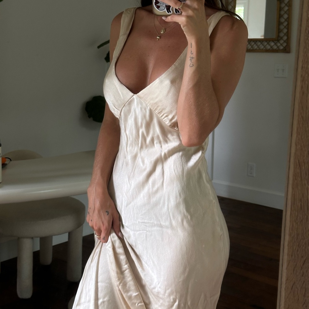 rumored sunset strip maxi dress